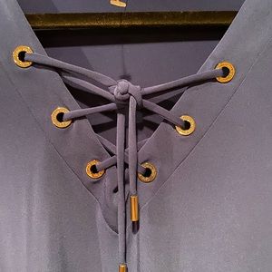 NWT Calvin Klein New Colbert Blue Dress